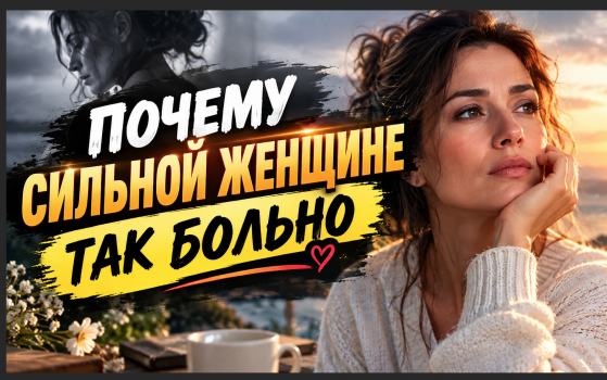 Почему сильной женщине так больно