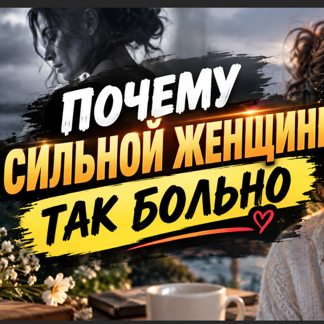 Почему сильной женщине так больно