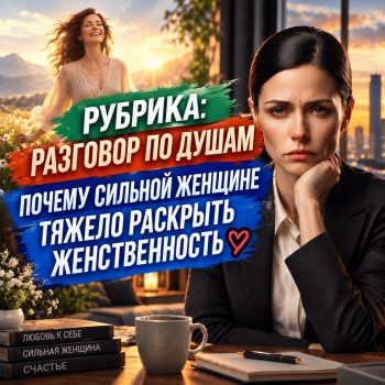 Почему сильной женщине тяжело раскрыть женственность